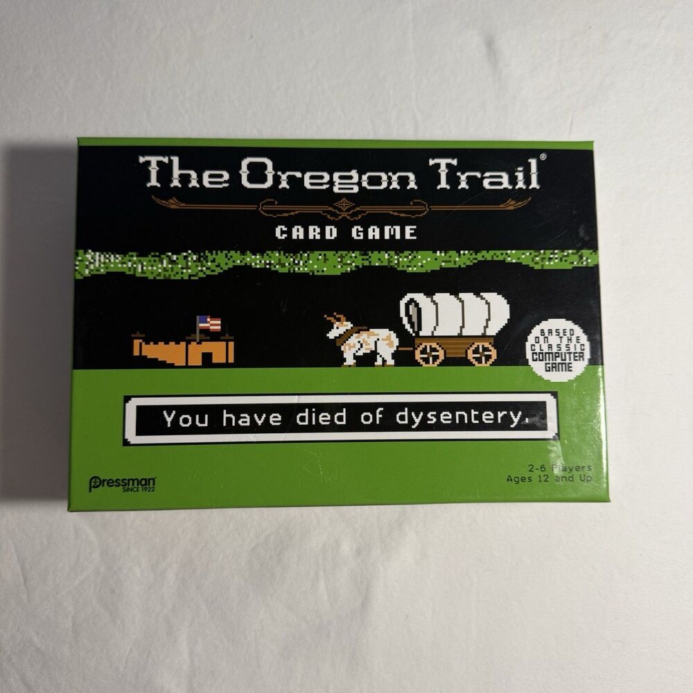 The Oregon Trail Card Game NEW Sealed Complete Only @ Target